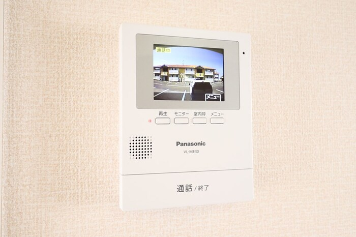 ウィルスクエア　Ｄのセキュリティ|モニター付インターホン
