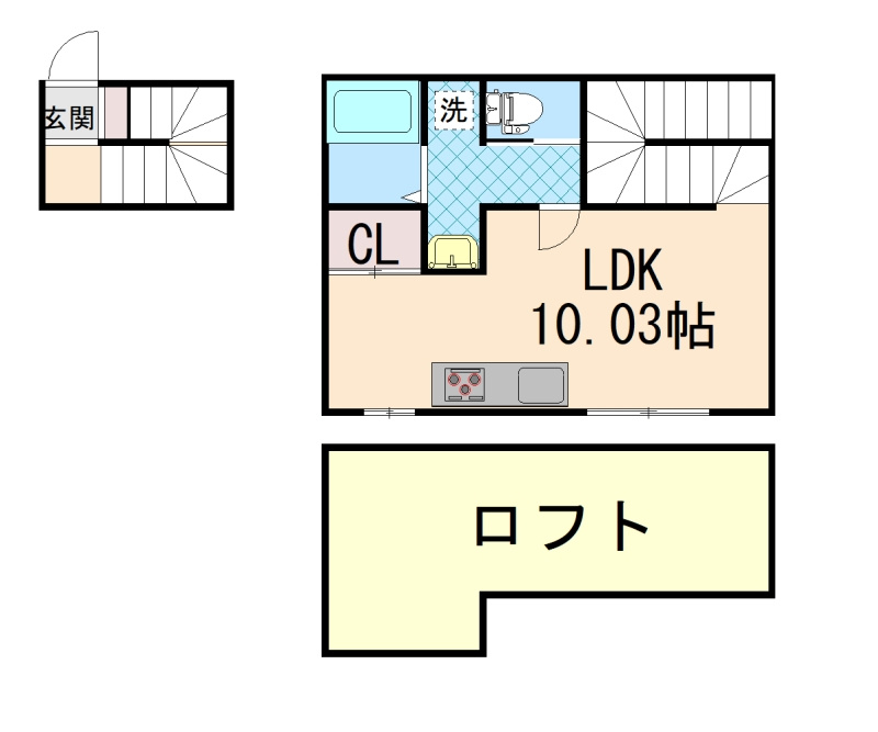 パロス六甲の間取り