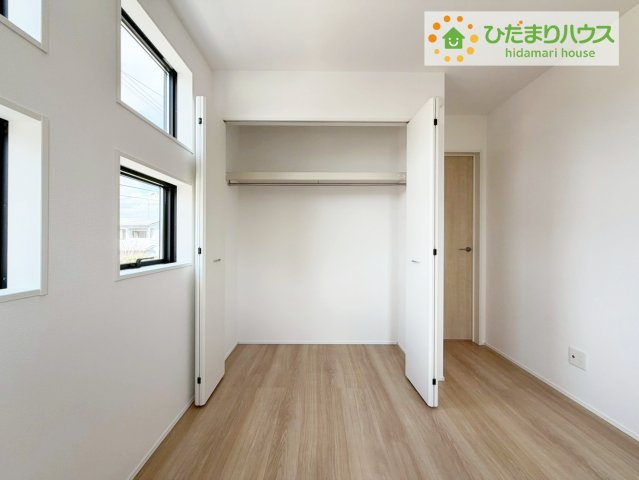 郡山市田村町金屋字宝蔵　新築戸建　1号棟の収納|洋室Ｂ　収納