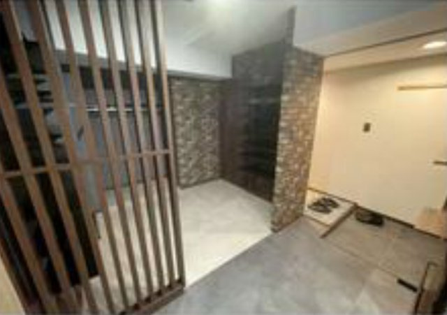 藤和天王台ハイタウン1号館の玄関