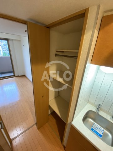 エステムコート梅田茶屋町デュアルスペースの収納|エステムコート梅田茶屋町デュアルスペース　クローゼット