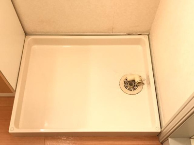 【洗面所】 | オーガスタＡ | 洗濯機置場