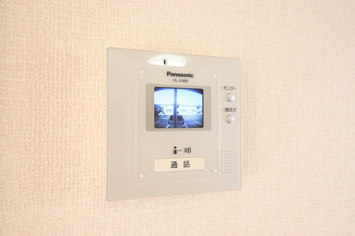ウィルスクエア　Ｄのセキュリティ|モニター付インターホン