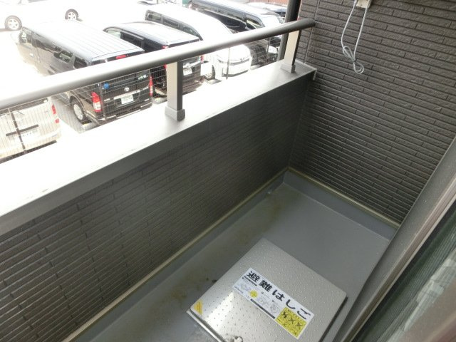 グランエクラ加島Ⅰのバルコニー