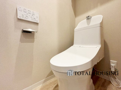 【トイレ】 | ライオンズマンション宮の森第二 | 温水洗浄機能付きトイレです♪