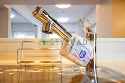 【キッチン】 | サンマンション青葉台ガーデン | 浄水機能付き水栓