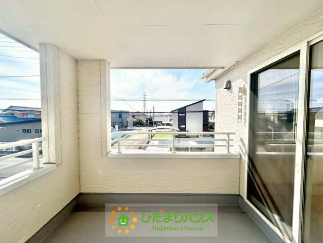 久喜市南栗橋３丁目　中古一戸建てのバルコニー