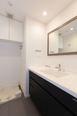 【洗面所】 | パークアクシス御成門 | ※写真は同タイプ住戸です。