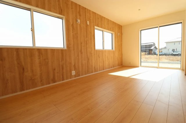 【仲介手数料無料／愛西市】ブルーミングガーデン愛西市草平町江ノ田　新築戸建　平屋の洋室