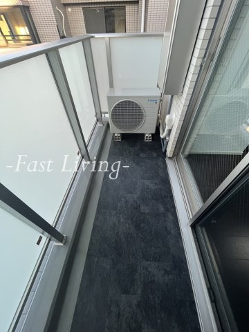 グランド神楽坂のバルコニー