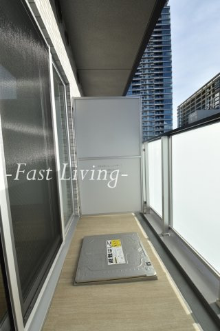 グレイスリヴィエール東京八丁堀のバルコニー