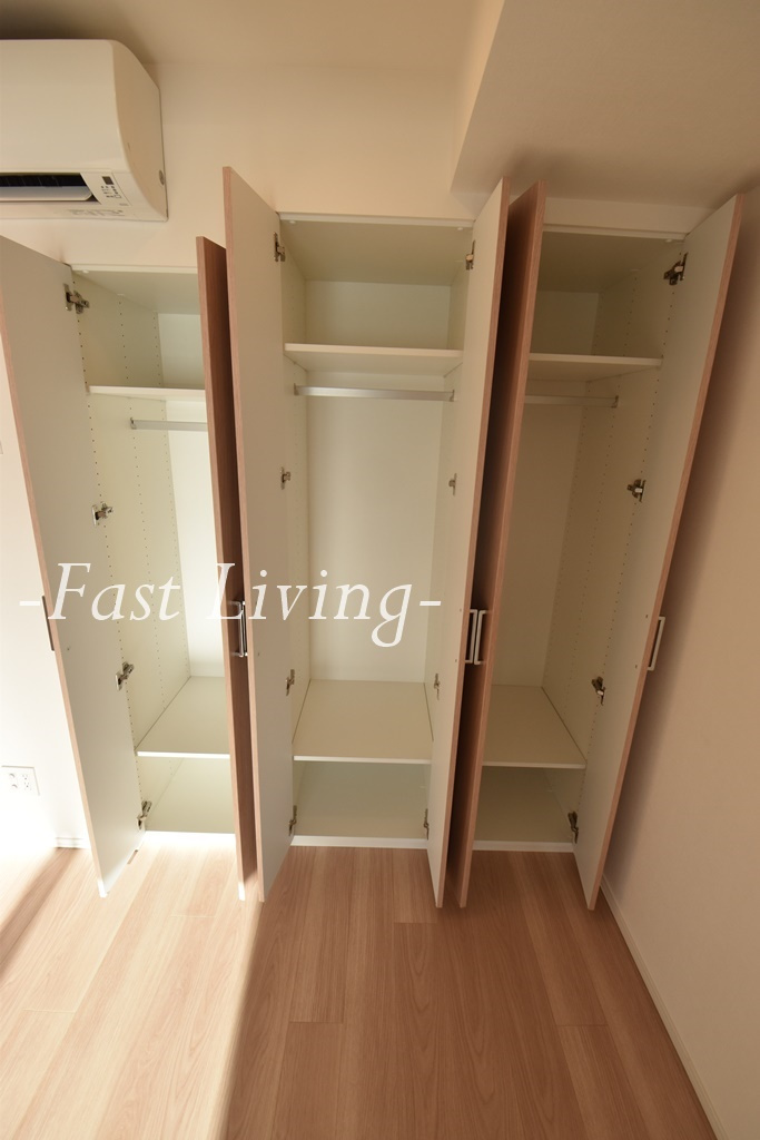 グレイスリヴィエール東京八丁堀の収納