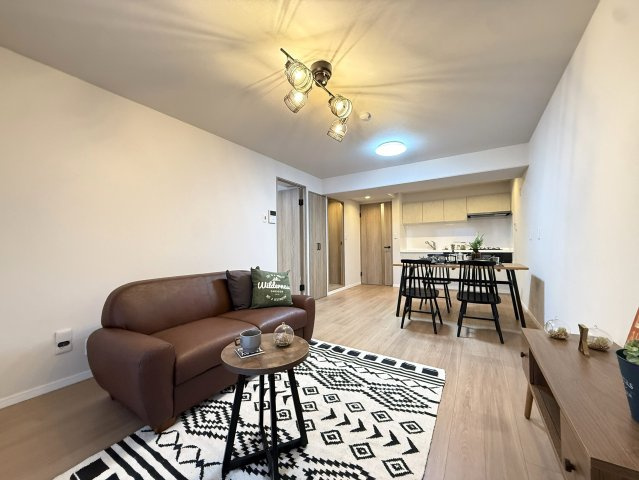 北31条パークマンションの居間・リビング