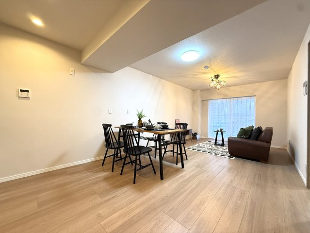 北31条パークマンションの居間・リビング