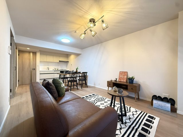 北31条パークマンションの居間・リビング