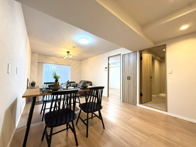 北31条パークマンションの居間・リビング