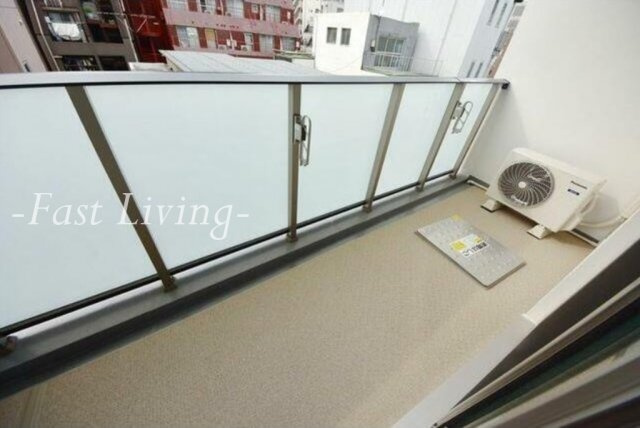 ルヴェール日本橋小伝馬町のバルコニー