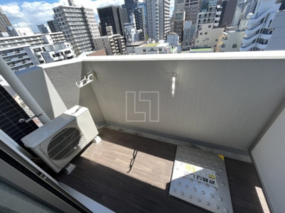 【バルコニー】 | レオンコンフォート難波ミラージュ | レオンコンフォート難波ミラージュ　バルコニー