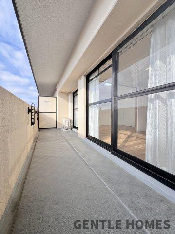 グランピアマンションアーガス吉塚のバルコニー