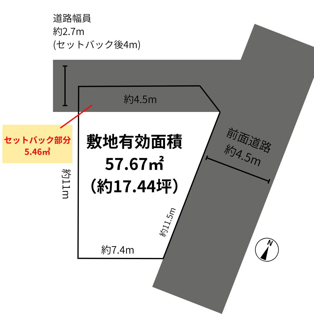 大阪市東成区玉津3丁目の区画図