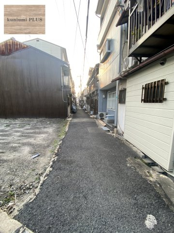 大阪市東成区玉津3丁目の前面道路含む現地写真