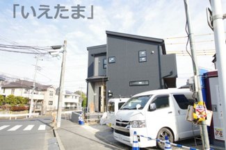 【外観】 | 【仲介手数料無料！！】川崎市麻生区虹ヶ丘１丁目　新築戸建て（全2棟）1号棟　6980万円 | 令和８年２月５日撮影　建築中