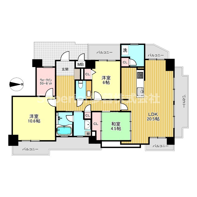 【中古マンション】シャリエ大津朝日が丘