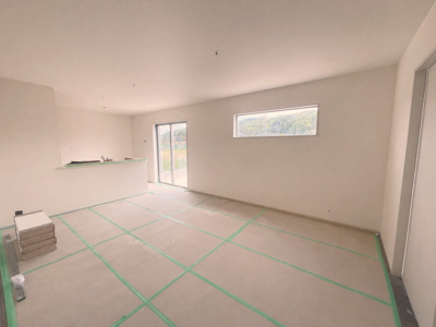 【外観パース】 | 桜川市東桜川3丁目4LDK新築建売住宅 | 本物件ではありませんが、仕様と同じ外壁材を使っています。