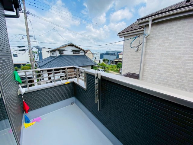 ハートフルタウン／南区野田2丁目200番／A号棟のバルコニー