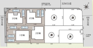 【区画図】 | 上尾市栄町　新築分譲住宅