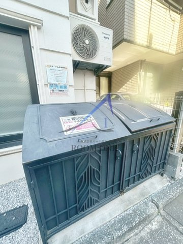 FLレジデンス早稲学府Ⅲのその他共用部分|敷地内ごみ置き場です。