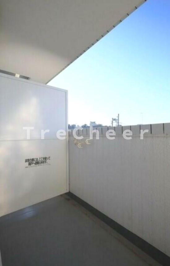 コンフォリア早稲田DEUXのバルコニー