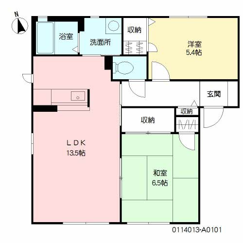 シャンティ小森野の間取り