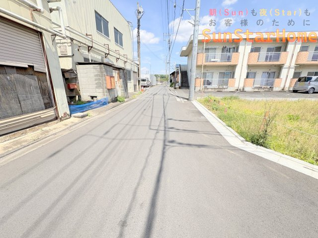 【サンスターホーム】武蔵村山市岸1丁目　①区画の前面道路含む現地写真