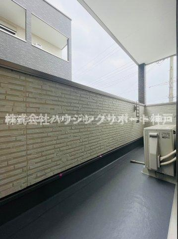 ジーメゾン垂水エスペーロのバルコニー