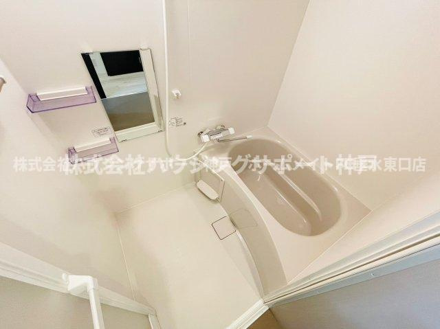 ジーメゾン垂水エスペーロの浴室