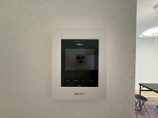 クレイドルガーデン糸満市座波 第２・２号棟の防犯設備|インターフォーンパネル