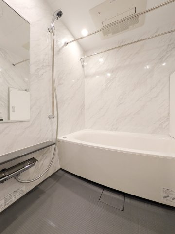 グランカサーレ西明石駅前の浴室|日々の疲れを癒すお風呂付です