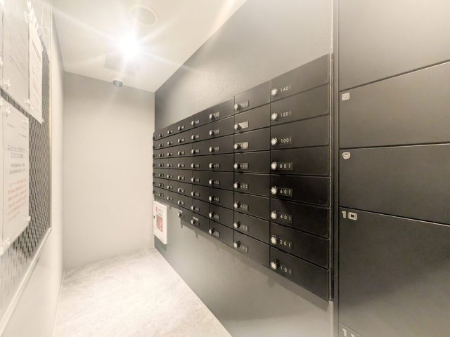 グランカサーレ西明石駅前のその他共用部分|集合ポストです