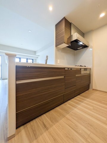 グランカサーレ西明石駅前のキッチン|きれいなキッチンです