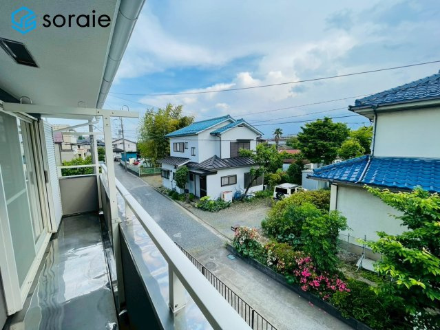 所沢市上新井2丁目　中古戸建の展望|令和8年5月14日撮影。