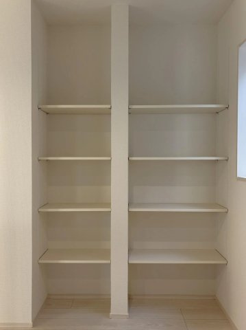 【仲介手数料無料／蟹江町】ブルーミングガーデン海部郡蟹江町宝4丁目　新築戸建の収納