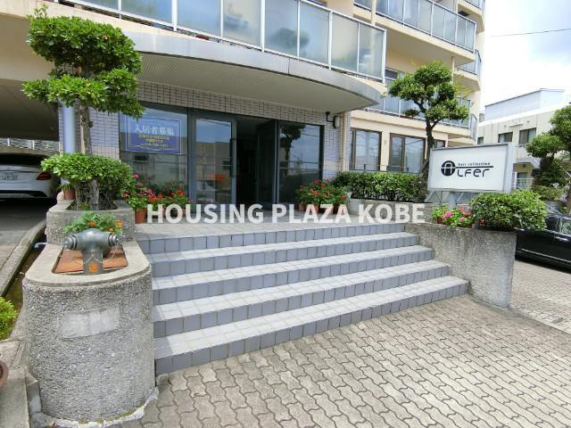 マンション妙法寺のエントランス