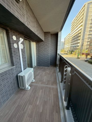 モントーレ東比恵クレアのバルコニー