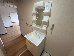 独立洗面化粧台付きでおすすめです！
