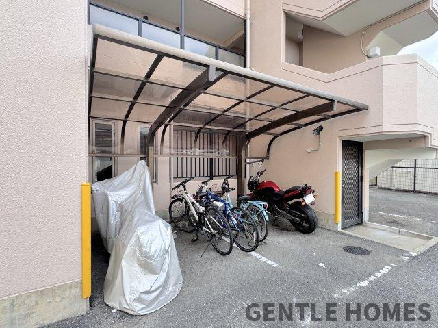 サンシティ鳥飼の駐輪場