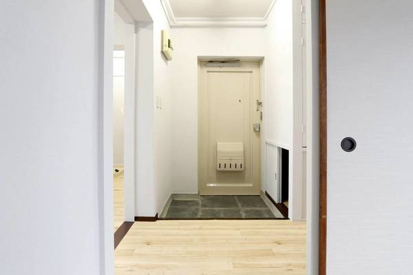 ビレッジハウス石下1号棟の玄関|ビレッジハウスの同一物件・同一タイプの間取りの写真です