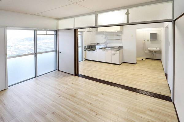 ビレッジハウス石下1号棟の居間・リビング|ビレッジハウスの同一物件・同一タイプの間取りの写真です