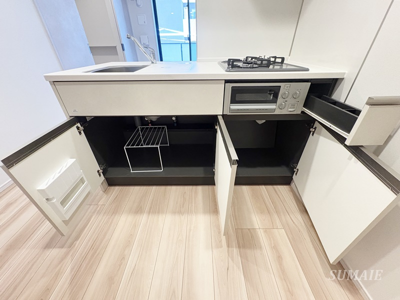 ルフォンプログレ赤羽マークスのキッチン|キッチン下収納です☆