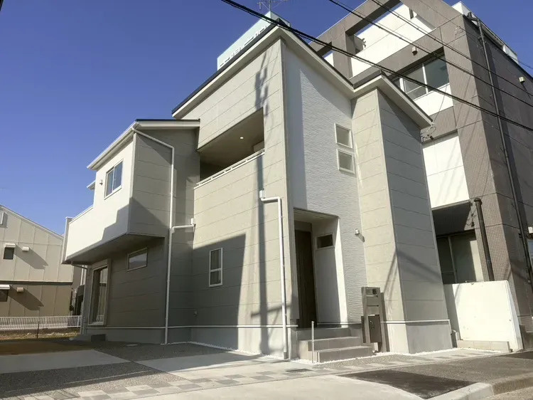 【仲介手数料無料／港区】　ブルーミングガーデン名古屋市港区小賀須3丁目　新築戸建の外観